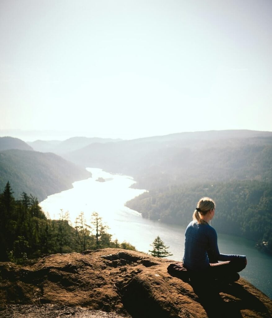 hiking to the jocelyn hill lookout is a popular outdoor activity in victoria